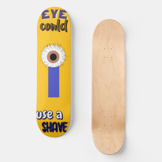 Big Hairy Eye Skateboard スケートボード (正面)