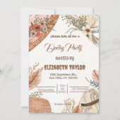 Big Hat Derby Party Invitation 招待状 (正面)