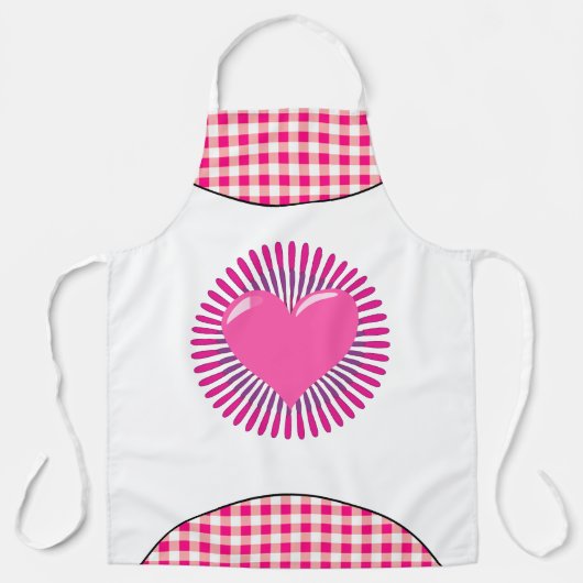 Big Heart エプロン (正面)