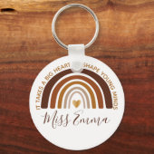 Big Heart to Shape Young Minds Teacher キーホルダー (正面)