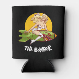 Big Hitter Golf Dad Retro Pin Up The Bomber 缶クーラー