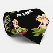 Big Hitter Golf Dad Retro Pin Up The Bomber Patter ネクタイ (ロール)