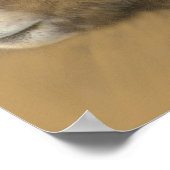 Big Horn Chalk Drawing ポスター (角)