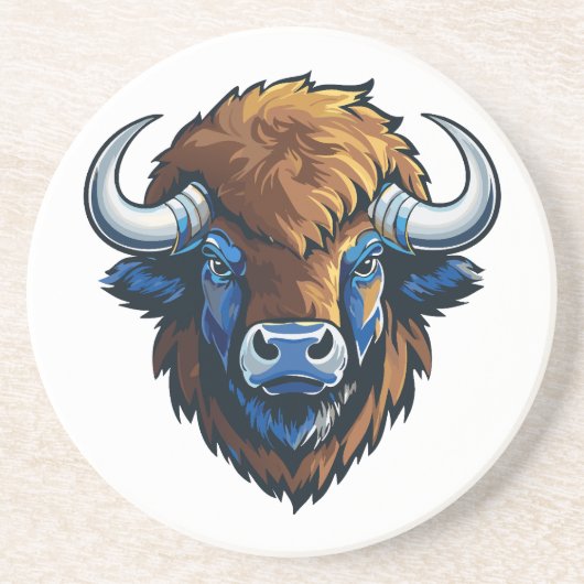 big horned bison コースター (正面)