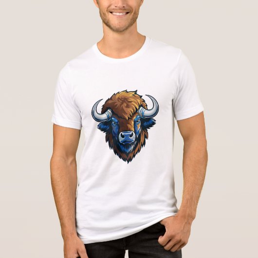 big horned bison トライブレンドＴシャツ (正面)
