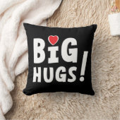 Big hug. Beterschapskaart of voor Valentijnsdag クッション (ブランケット)