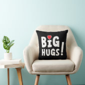 Big hug. Beterschapskaart of voor Valentijnsdag クッション (椅子)