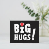 Big hug. Beterschapskaart of voor Valentijnsdag シーズンポストカード (スタンド正面)