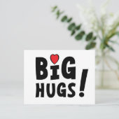 Big hug. Beterschapskaart of voor Valentijnsdag シーズンポストカード (スタンド正面)