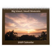 Big Island, Small Moments 2026 Calendar カレンダー (カバー)
