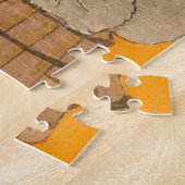 Big Japanese Circus woodblock print ジグソーパズル (側面)