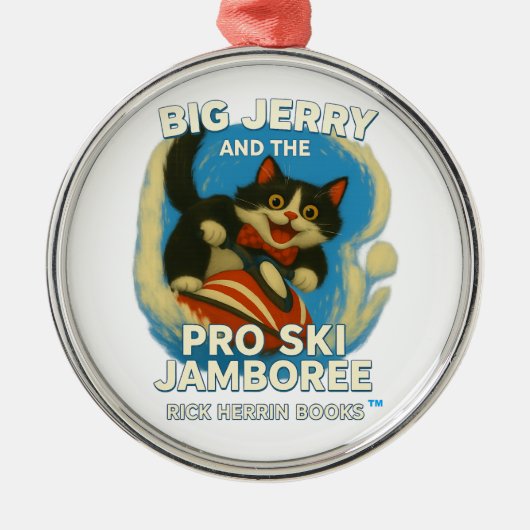 Big Jerry Christmas Ornament メタルオーナメント (正面)