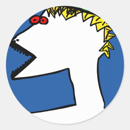 Big Jim JHgrafics ラウンドシール (正面)