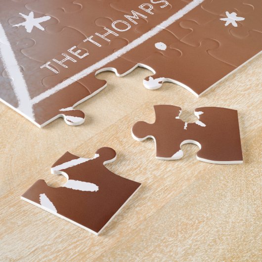 Big Joy Hand Lettered写真 ジグソーパズル (側面)