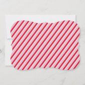 Big Joy Red and Pink Holiday Card 招待状 (裏面)