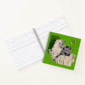 big kitten little kitten ノートブック (内部)