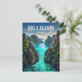 Big Lagoon Philippines ポストカード (スタンド正面)