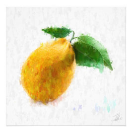 Big Lemon フォトプリント