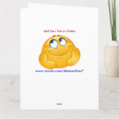 BIG (Lifeguard)グリーティングカード – SRF カード (裏面)