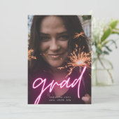 Big Lumo Lights Grad モダン Photo University 案内状 (スタンド正面)