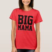 BIG MAMA PlusサイズTシャツ Tシャツ (正面)