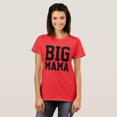 BIG MAMA PlusサイズTシャツ Tシャツ (正面フル)
