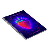 BIG MAMMA"S FUN DESSERTS (STRAWBERRY) ノートブック (右側)