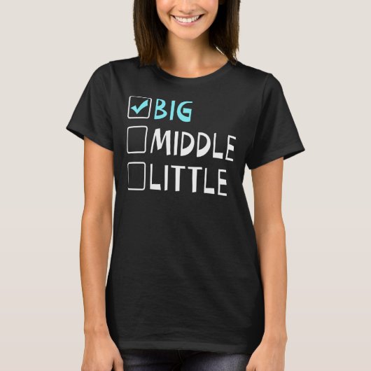Big Middle Little Big Brother Tシャツ (正面)