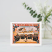 Big Minstrel Jubileeメインのポスターを思い出す ポストカード (スタンド正面)