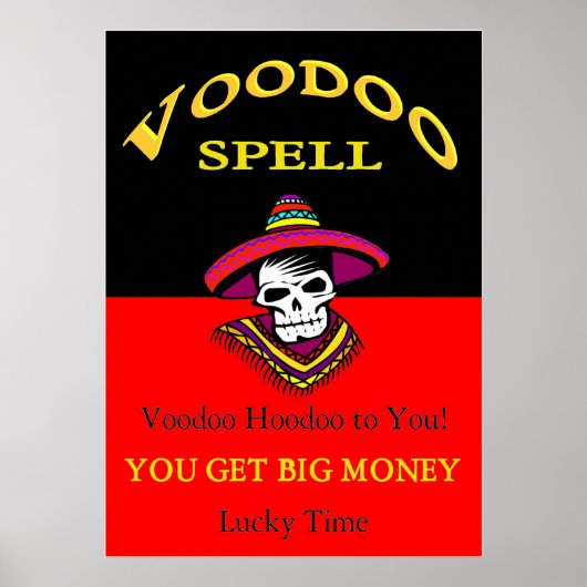 Big Money Voodoo Spell ポスター (正面)