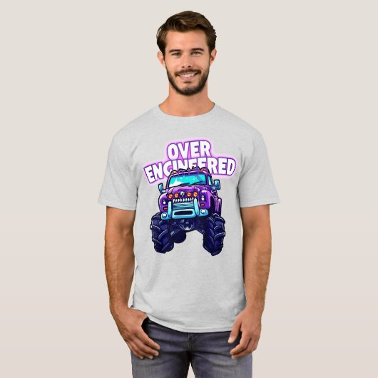 Big Monster Truck T-shirt Tシャツ (正面フル)