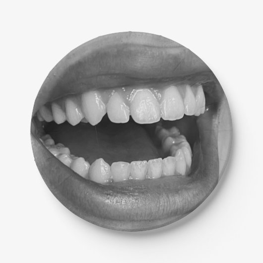 Big Mouth Paper Plate ペーパープレート (正面)