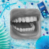 Big Mouth Square Paper Plates ペーパープレート (パーティー)