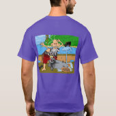 Big 'n TALL T型（最大6XL） Tシャツ (裏面)