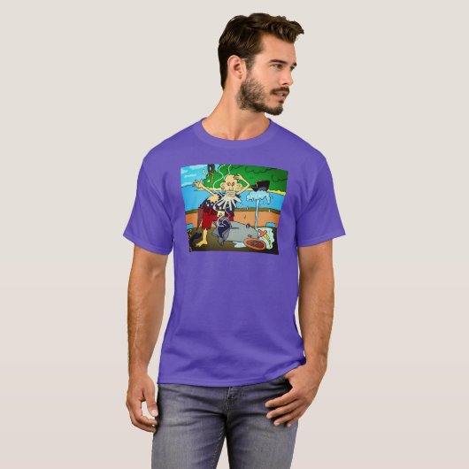 Big 'n TALL T型（最大6XL） Tシャツ (正面フル)