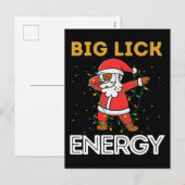 Big nick energy, いけなSanta Claus, Saint Nico シーズンポストカード (正面/裏面)