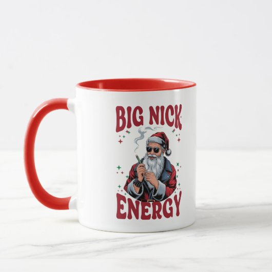 Big Nick Energy マグカップ (左)