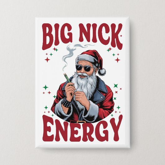 Big Nick Energy 缶バッジ (正面)