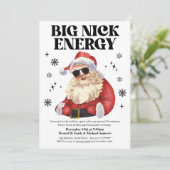 Big Nick Energy Friendsmas Christmas Party Invite 招待状 (スタンド正面)