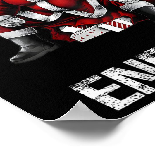 Big Nick Energy Fun Santa Christmas 2  ポスター (角)