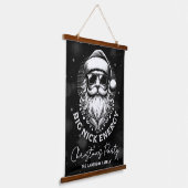 Big Nick Energy Santa Funny Christmas Xmas Holiday 吊り下げ型タペストリー (傾斜あり)