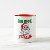 Big Nick Energy T-Shirt ツートーンマグカップ (中央)