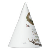 Big One Hunting First Birthday パーティーハット (左)