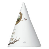 Big One Hunting First Birthday パーティーハット (右)