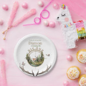 Big One Hunting First Birthday ペーパープレート (パーティー)