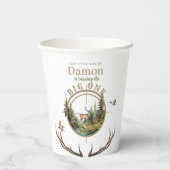 Big One Hunting First Birthday 紙コップ (裏面)