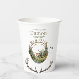 Big One Hunting First Birthday 紙コップ