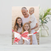 Big One Photo White & Red Plaid Tied With Bow シーズンカード (スタンド正面)