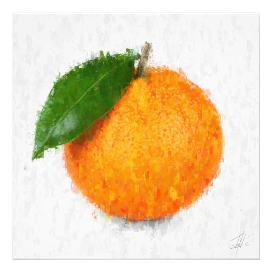 Big Orange フォトプリント (正面)