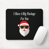 Big Package Christmas Funny Naughty Dirty Raunchy  マウスパッド (マウス)